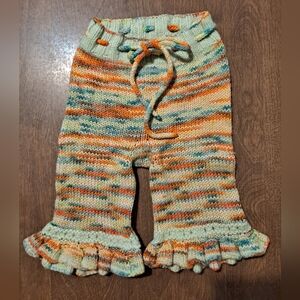 Wool Knit Kid Pants